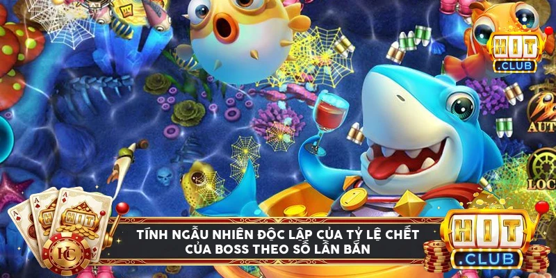Biểu đồ phân phối tỷ lệ chết của boss theo số lần bắn