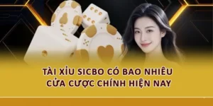 Tài Xỉu Sicbo Có Bao Nhiêu Cửa Cược Chính Hiện Nay